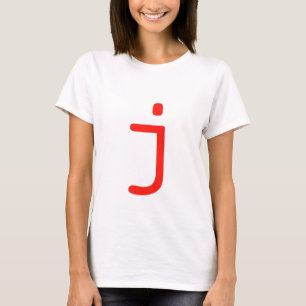 Letter J T-Shirt