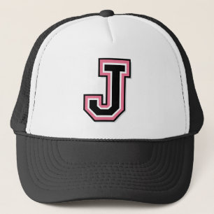 Letter "J" Trucker Hat