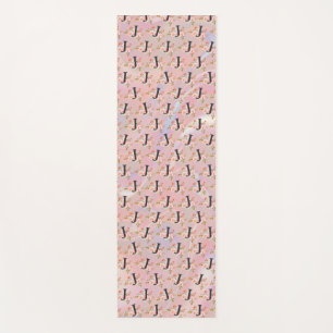 Letter J Yoga Mat