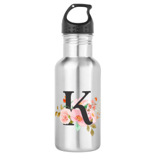 Letter K 532 Ml Water Bottle