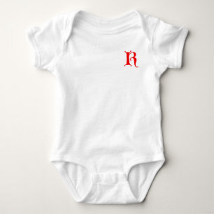 Letter K Baby Bodysuit