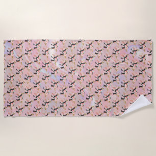 Letter K Beach Towel