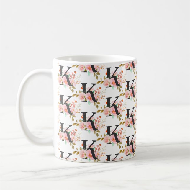 Letter K Coffee Mug (Left)