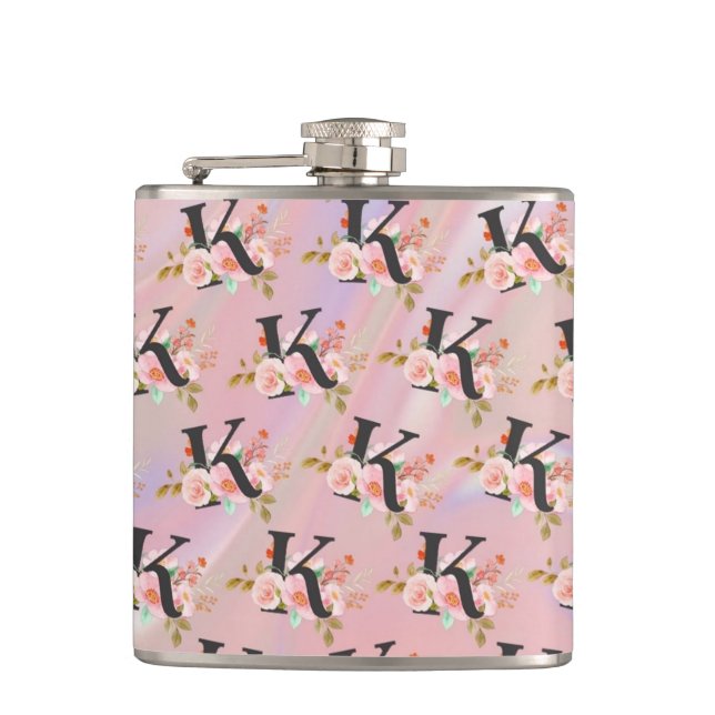 Letter K Hip Flask (Front)