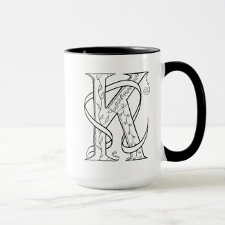 Letter K Initialled Mug