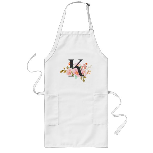 Letter K Long Apron (Front)