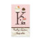 Letter K Monogram Dessert Bakery Business Cards