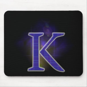 Letter K Mouse Pad