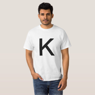 Letter K T-Shirt