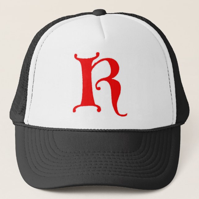 Letter K Trucker Hat (Front)