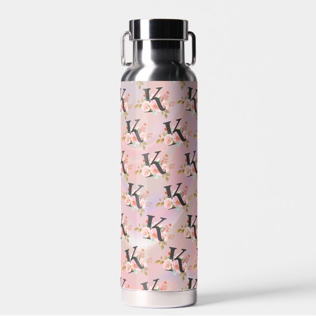 Letter K Water Bottle (Front)