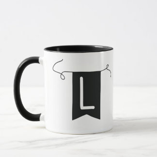 letter ‘L’ Becher Mug