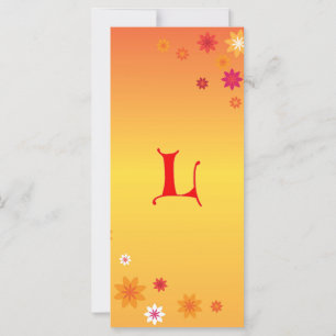 Letter L Book Mark