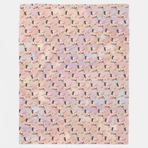 Letter L Fleece Blanket