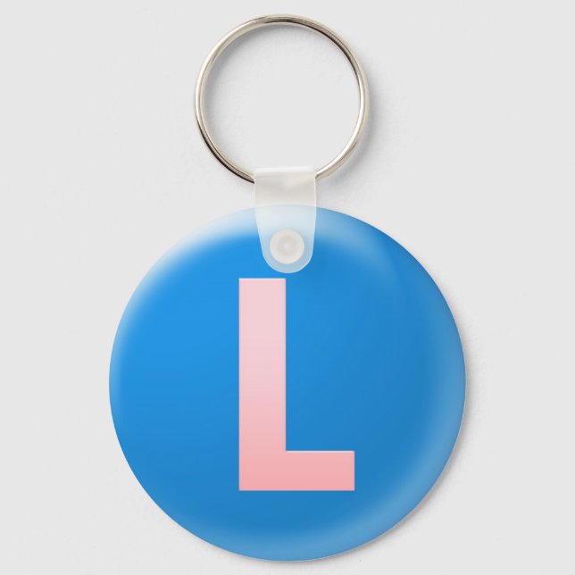 Letter L Key Ring (Front)