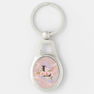 Letter L Key Ring
