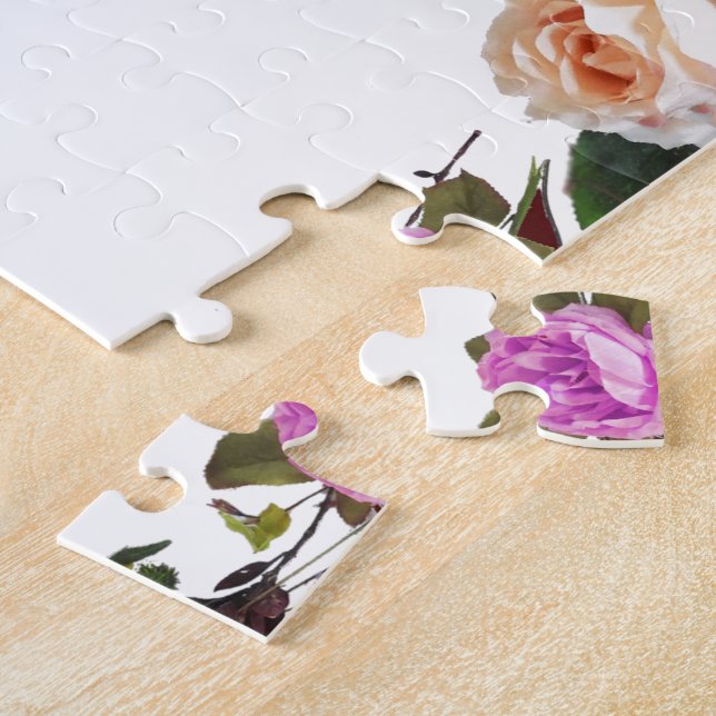 Letter L Monogram Jigsaw Puzzle (Side)