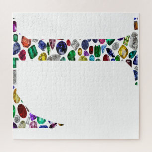 Letter L Monogram Jigsaw Puzzle