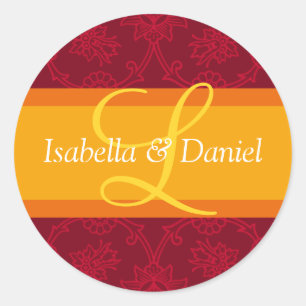 Letter L Monograms For Wedding Invitation Seals