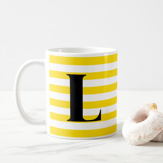 Letter L Mug (With Donut)