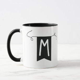 letter ‘M’ Becher Mug