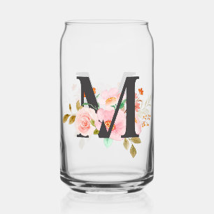Letter M Can Glass
