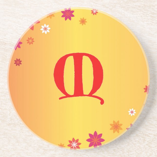 Letter M Coaster (Front)
