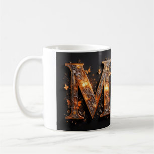 Letter (M) Coffee Mug