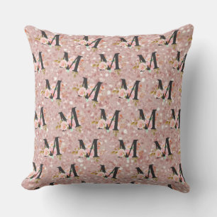 Letter M Cushion