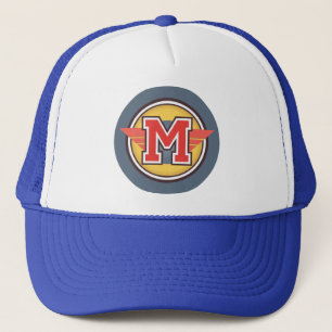 Letter "M" Deco Design Trucker Hat