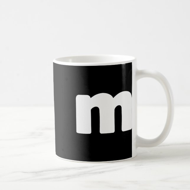 Letter M Groups Halloween Matching Team Easy Lazy  Coffee Mug (Right)