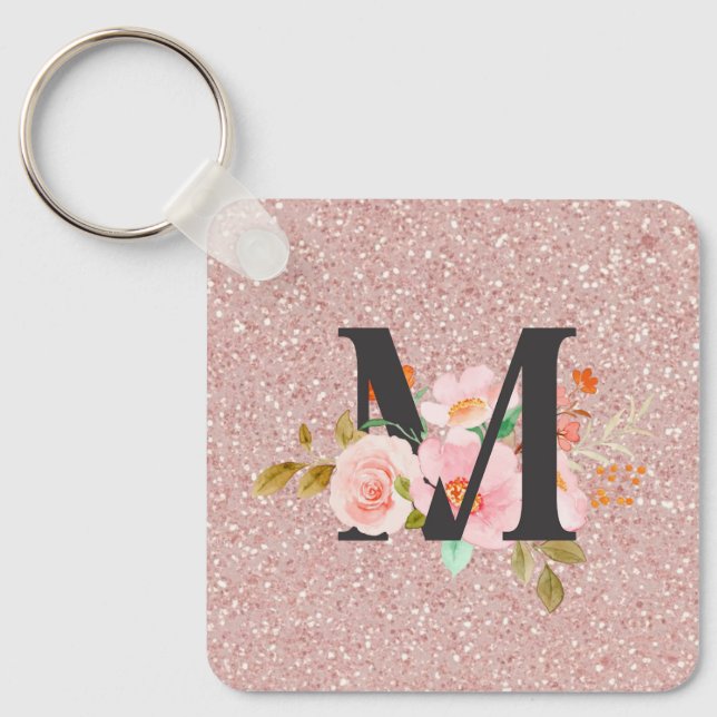 Letter M Key Ring (Front)