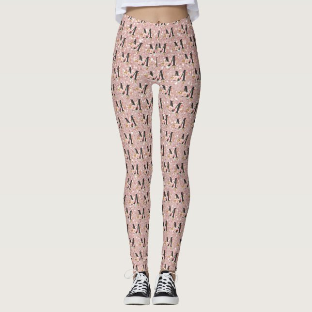 Letter M Leggings (Front)