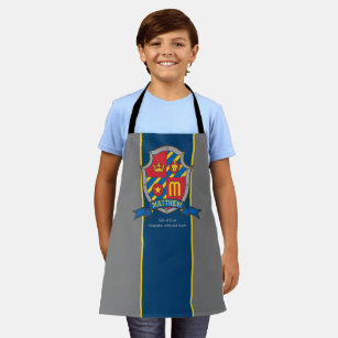 Letter M Matthew custom name meaning coat of arms Apron