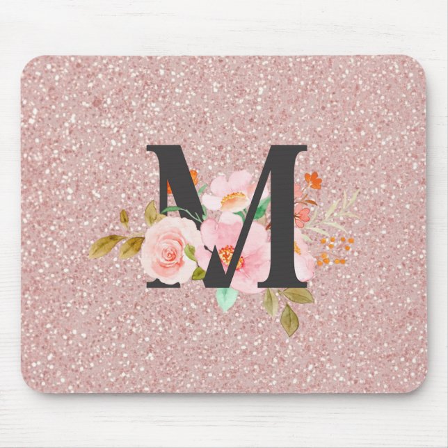 Letter M Mouse Pad (Front)