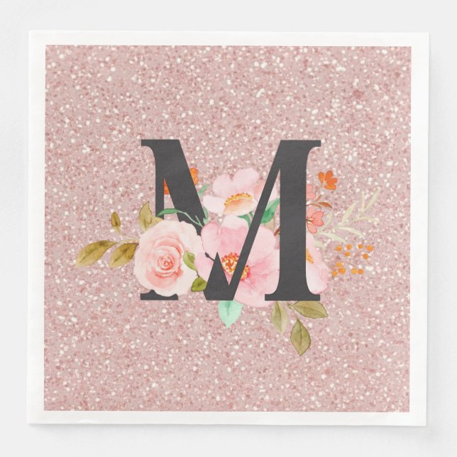 Letter M Napkin (Front)