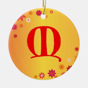 Letter M Ornament