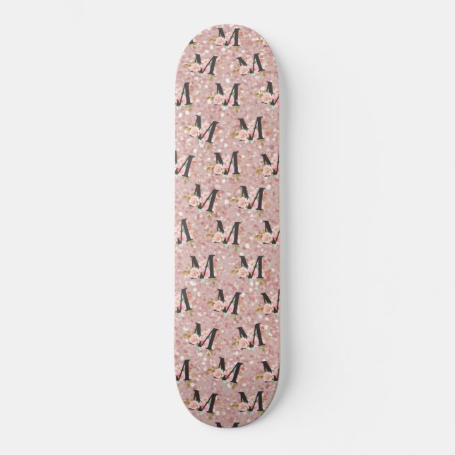 Letter M Skateboard (Front)