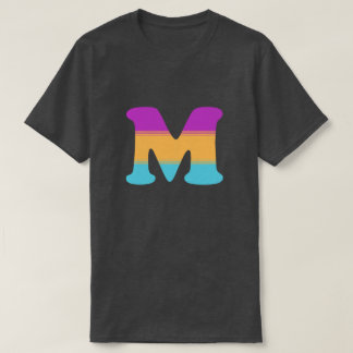 Letter M Sunrise T-Shirt