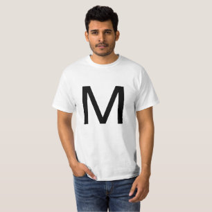 Letter M T-Shirt