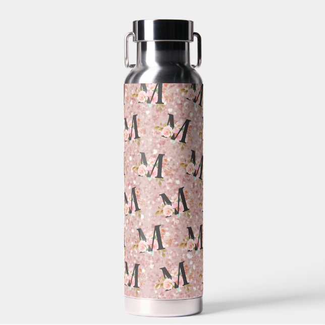 Letter M Water Bottle (Front)