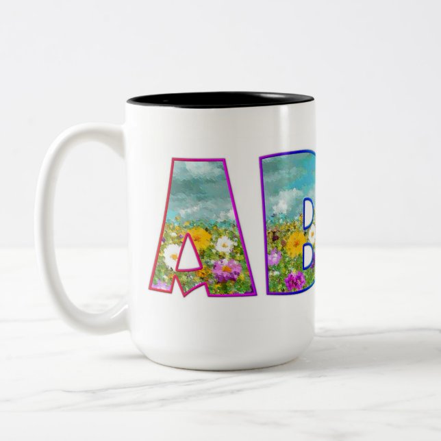 Letter mug (Left)