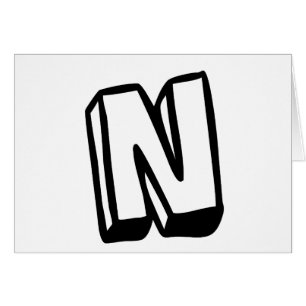 Letter N