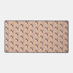 Letter N Desk Mat