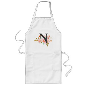 Letter N Long Apron