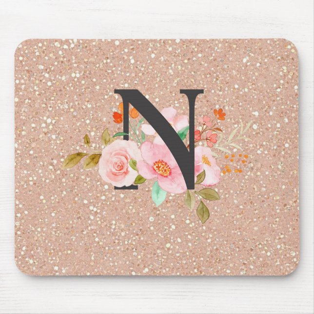 Letter N Mouse Pad (Front)