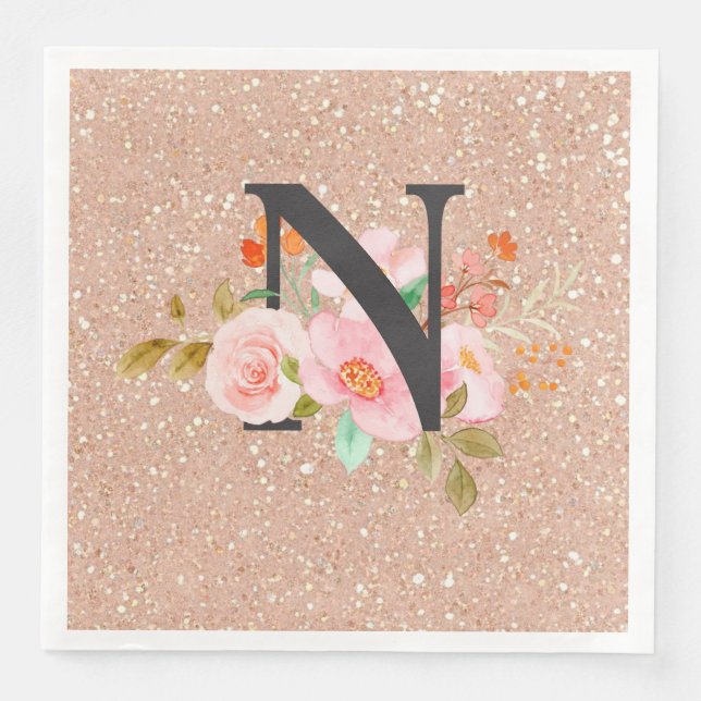 Letter N Napkin (Front)