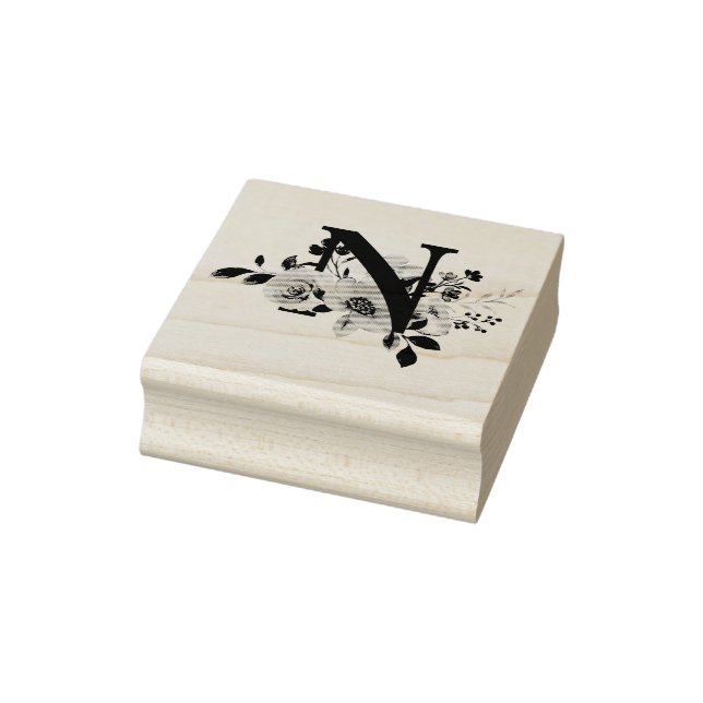 Letter N Rubber Stamp (Stamp)