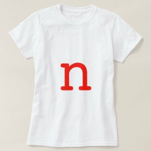 Letter N T-Shirt