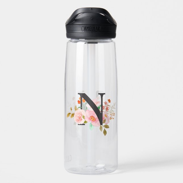 Letter N Water Bottle (Back)
